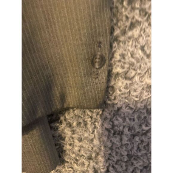 Giovanni Men's Gray 2 Piece Suit Size 46 Formal Double-Vented - Picture 5 of 16
